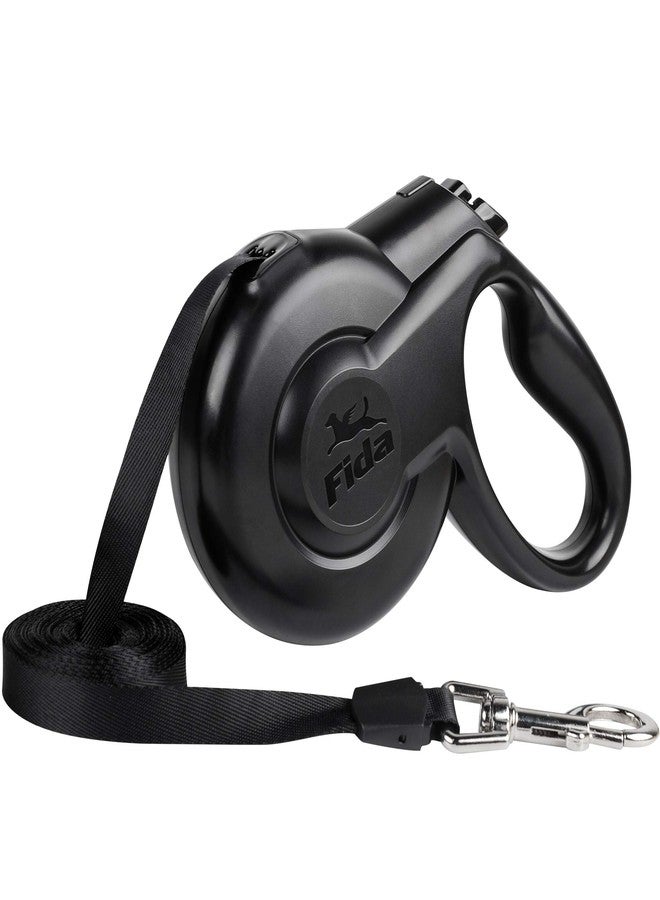 Fida Retractable Dog Leash, Heavy Duty 16 ft for Medium Dog or Cat up to 55 lbs, Pet Walking Leash, Tangle Free, One-Handed Brake, Styleash Series (M, Black) - Image 2